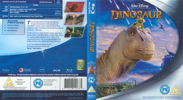 Dinosaur - 8717418124885 - Disney Blu-ray Database