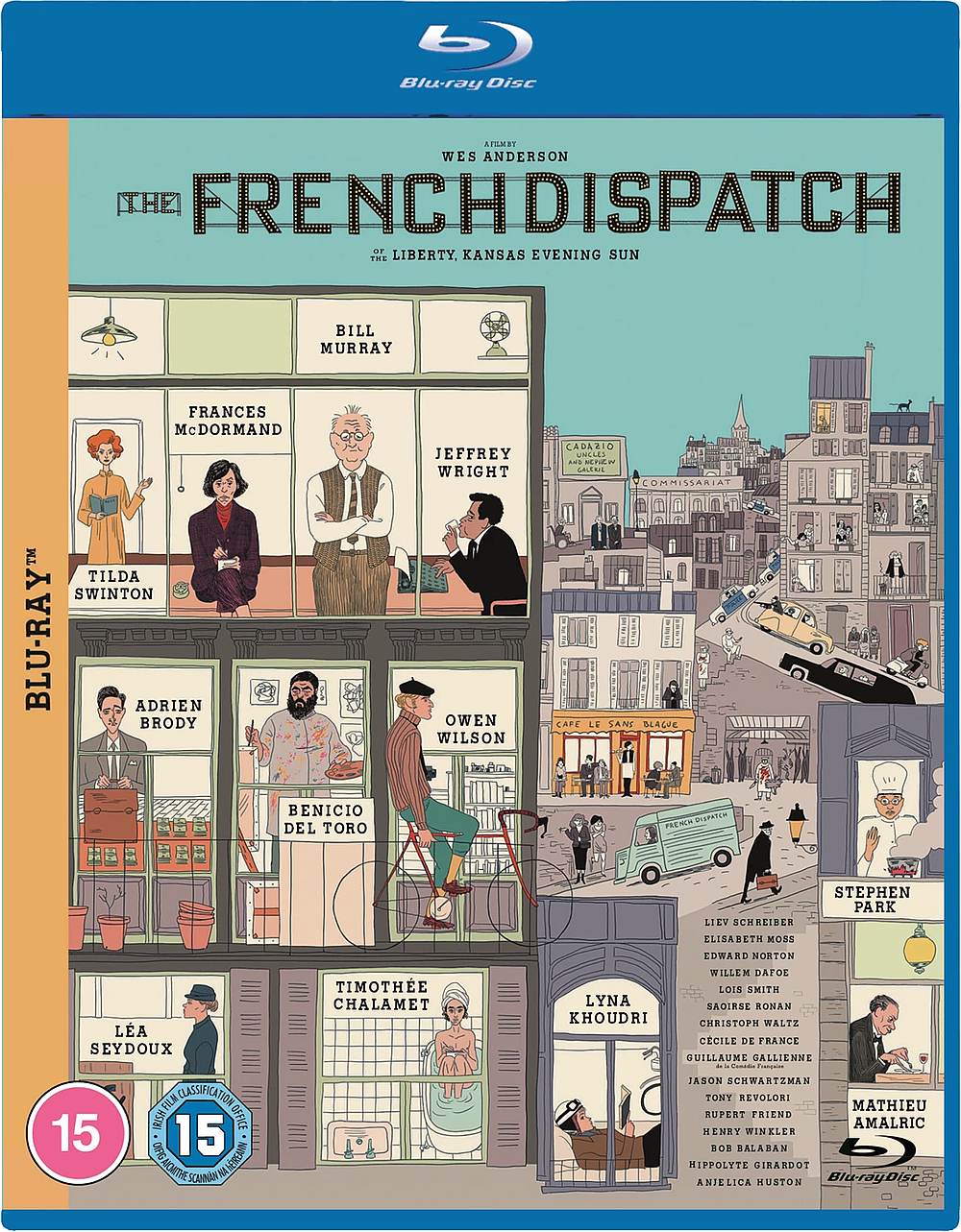 The French Dispatch 8717418614379 Disney Bluray Database