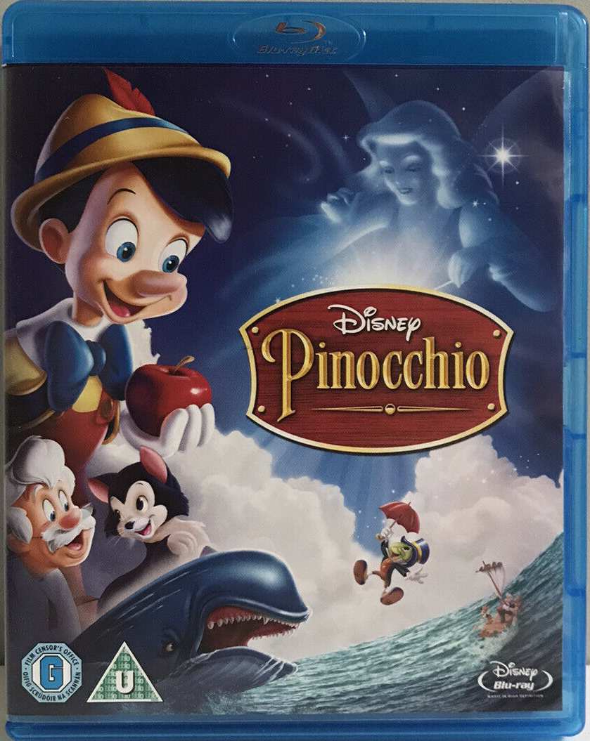 Pinocchio - 8717418360832 - Disney Blu-ray Database