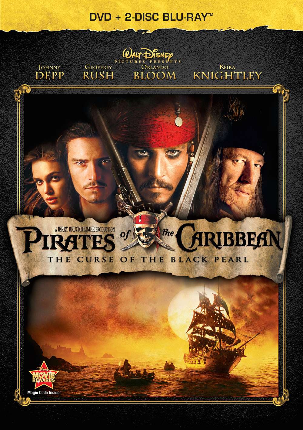 Pirates of the Caribbean: The Curse of the Black Pearl - 786936815443 ...