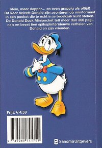 Back cover: Donald Duck Pocket - Mini Pocket 1