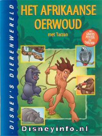 Front cover: Het Afrikaanse Oerwoud - Met Tarzan