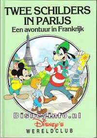 Front cover: Frankrijk - Twee Schilders In Parijs een avontuur in Frankrijk