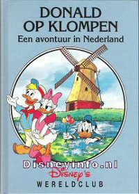 Front cover: Nederland - Donald Op Klompen een avontuur in Nederland