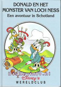 Front cover: Schotland - Donald En Het Monster Van Loch Ness