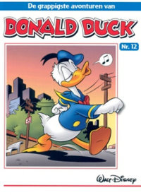 Front cover: De Grappigste Avonturen Van Donald Duck - 12