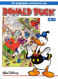 Front cover: De Grappigste Avonturen Van Donald Duck - 02