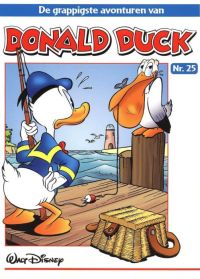 Front cover: De Grappigste Avonturen Van Donald Duck - 25