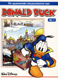 Front cover: De Spannende Reisavonturen Van Donald Duck - 01