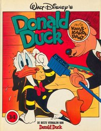 Front cover: De Beste Verhalen Van Donald Duck 034 - Donald Duck Als Kwiskandidaat