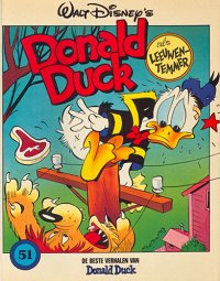 Front cover: De Beste Verhalen Van Donald Duck 051 - Donald Duck Als Leeuwentemmer