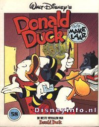 Front cover: De Beste Verhalen Van Donald Duck 058 - Donald Duck Als Makelaar