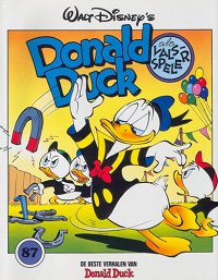 Front cover: De Beste Verhalen Van Donald Duck 087 - Donald Duck Als Valsspeler