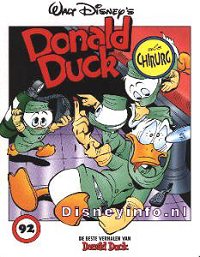 Front cover: De Beste Verhalen Van Donald Duck 092 - Donald Duck Als Chirurg