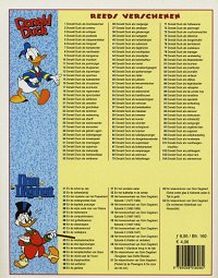 Back cover: De Beste Verhalen Van Donald Duck 105  - Donald Duck Als Jockey