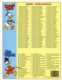 Back cover: De Beste Verhalen Van Donald Duck 111 - Donald Duck Als Speurneus