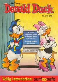 Front cover: Donald Duck - 2003 - Nr. 15½