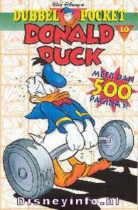 Front cover: Donald Duck - Dubbel Pocket - 010