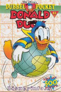 Front cover: Donald Duck - Dubbel Pocket - 011