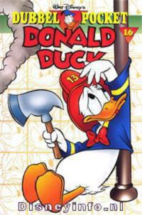 Front cover: Donald Duck - Dubbel Pocket - 016