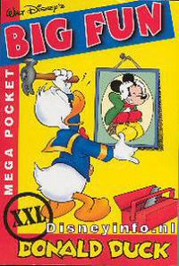 Front cover: Donald Duck - Mega Pocket - Big Fun - 002