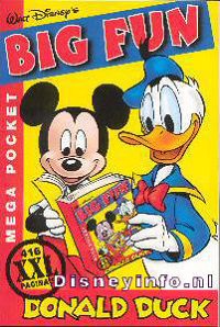 Front cover: Donald Duck - Mega Pocket - Big Fun - 003