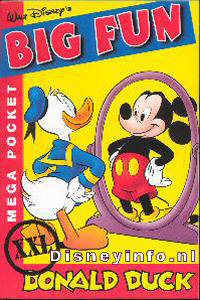 Front cover: Donald Duck - Mega Pocket - Big Fun - 004