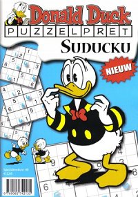 Front cover: Donald Duck Puzzelpret - Suducku - 2006 - 1