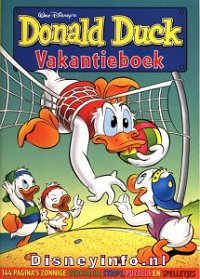 Front cover: Donald Duck Vakantieboek