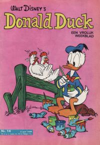 Front cover: Donald Duck - 1969 - Nr. 14