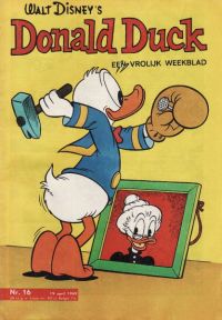 Front cover: Donald Duck - 1969 - Nr. 16