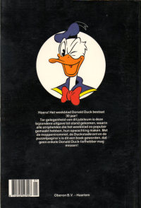 Back cover: Donald Duck: 30 Jaar - Jubileum Uitgave