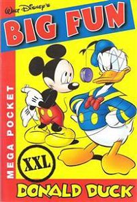 Front cover: Donald Duck - Mega Pocket - Big Fun - 007