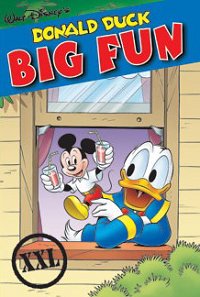 Front cover: Donald Duck - Mega Pocket - Big Fun - 008