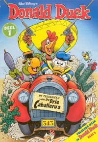 Front cover: Donald Duck: De terugkeer Van De Drie Caballero