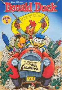 Front cover: Donald Duck: De terugkeer Van De Drie Caballero