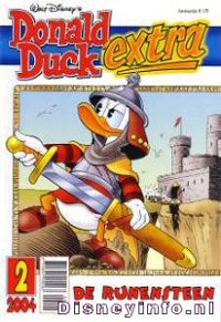 Front cover: Donald Duck Extra - 2004 - 02 - De Runensteen