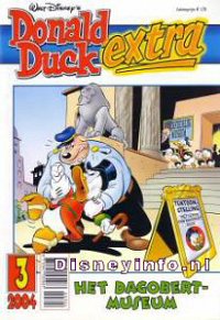 Front cover: Donald Duck Extra - 2004 - 03 - Het Dagobertmuseum