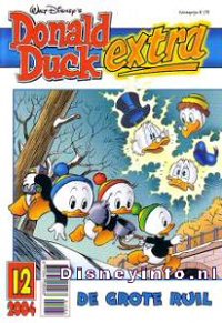 Front cover: Donald Duck Extra - 2004 - 12 - De Grote Ruil