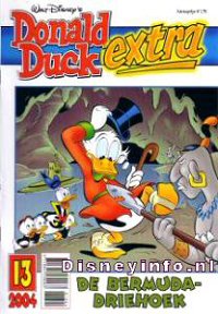 Front cover: Donald Duck Extra - 2004 - 13 - De Bermudadriehoek