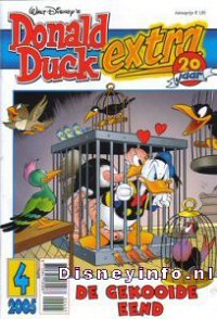 Front cover: Donald Duck Extra - 2005 - 04 - De Gekooide Eend