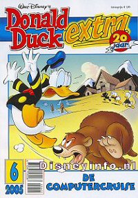 Front cover: Donald Duck Extra - 2005 - 06 - De Computercruise