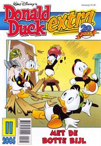 Front cover: Donald Duck Extra - 2005 - 11 - Met De Botte Bijl