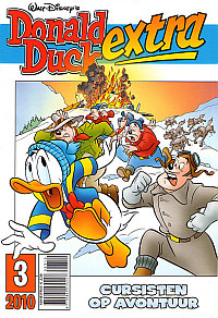 Front cover: Donald Duck Extra - 2010 - 03 - Cursisten Op Avontuur