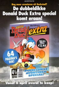 Back cover: Donald Duck Extra - 2010 - 04 - Afrikaans Avontuur