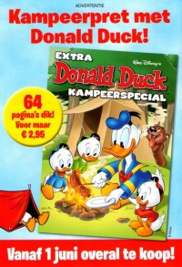 Back cover: Donald Duck Extra - 2010 - 06 - De Holle Cent