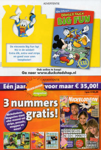 Back cover: Donald Duck Extra - 2009 - 08 - Het Goudschip