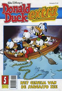 Front cover: Donald Duck Extra - 2003 - 05 - Het Geheim Van De Sargasso Zee