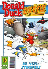 Front cover: Donald Duck Extra - 2006 - 10 - De Yetistropers