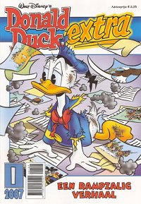 Front cover: Donald Duck Extra - 2007 - 01 - Een Rampzalig Verhaal